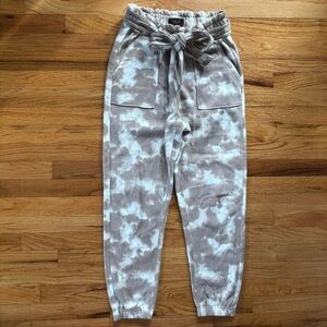 RACHEL Rachel Roy High Waisted Joggers Women’s Belted Pockets Oversized Small